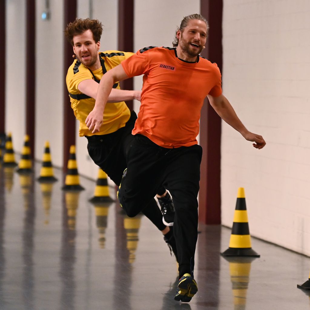 Luke Mockridge und Sebastian Ströbel bei "Catch!"