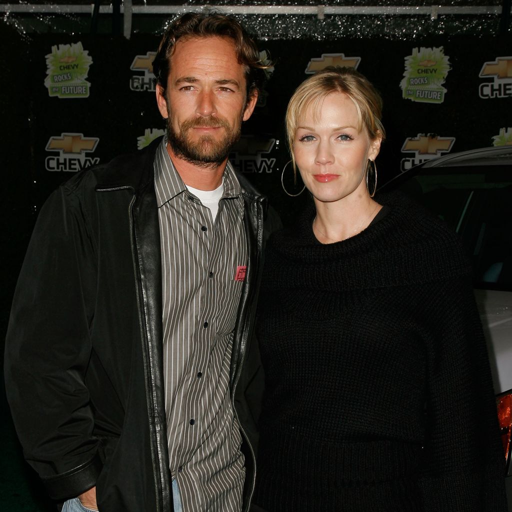 Luke Perry und Jennie Garth im Jahr 2008