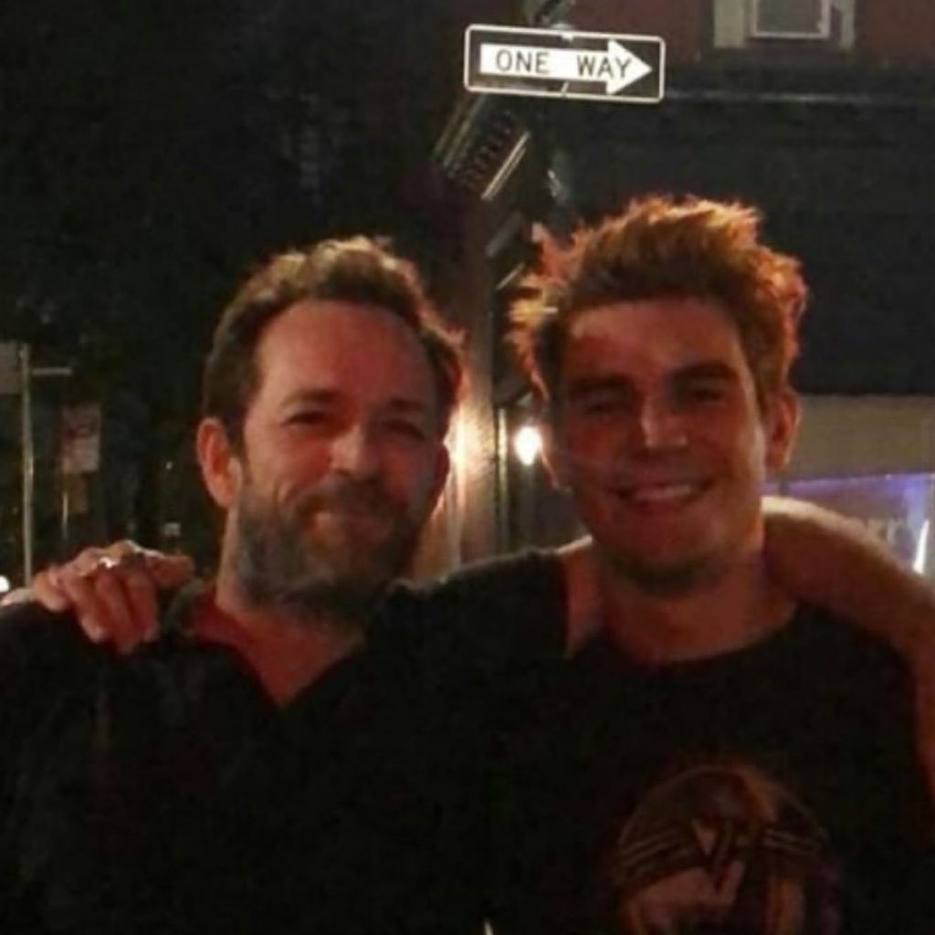 Luke Perry und KJ Apa