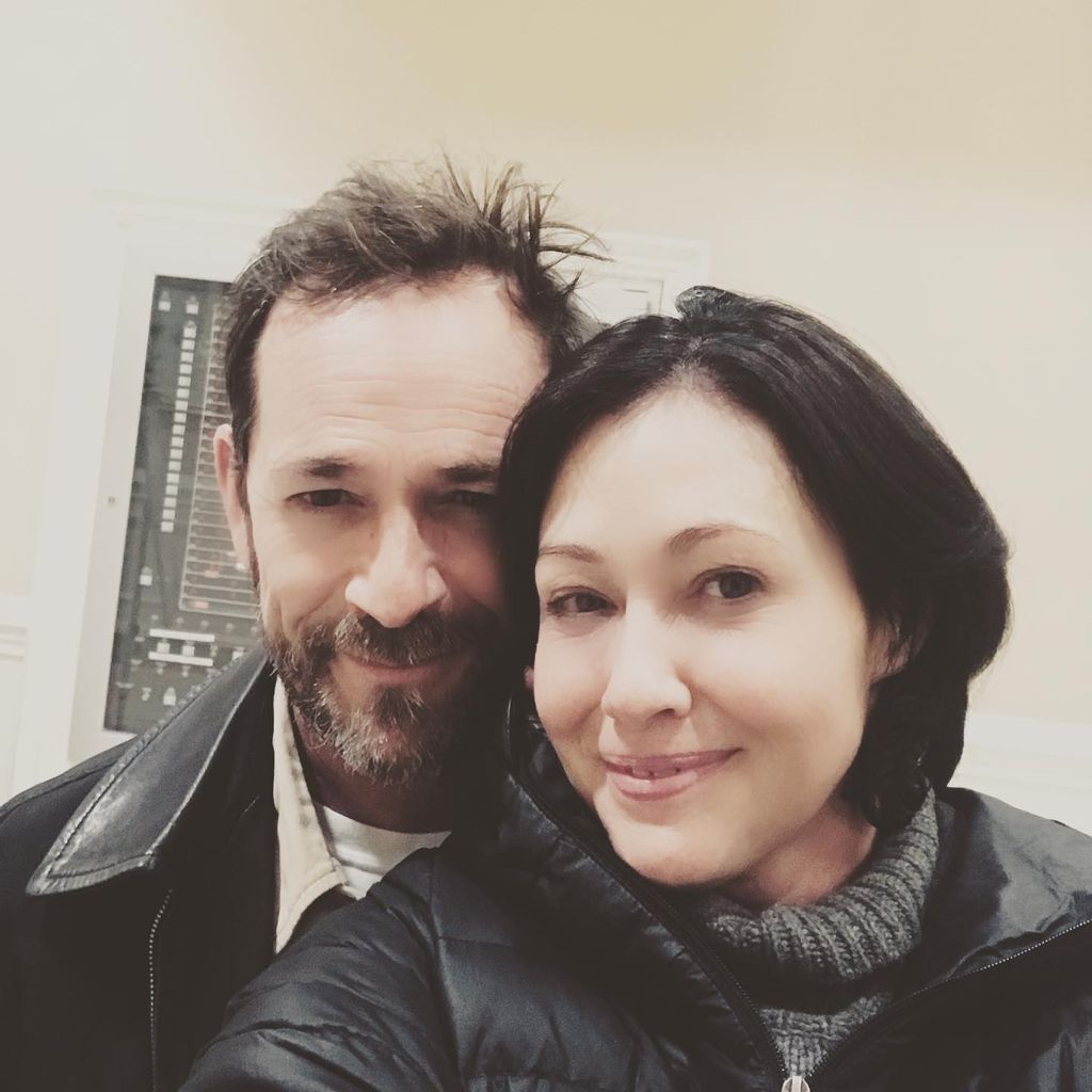 Luke Perry und Shannen Doherty, "Beverly Hills, 90210"-Stars