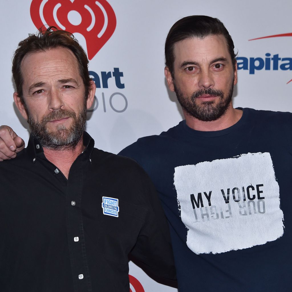 Luke Perry und Skeet Ulrich beim iHeartRadio Music Festival in Las Vegas