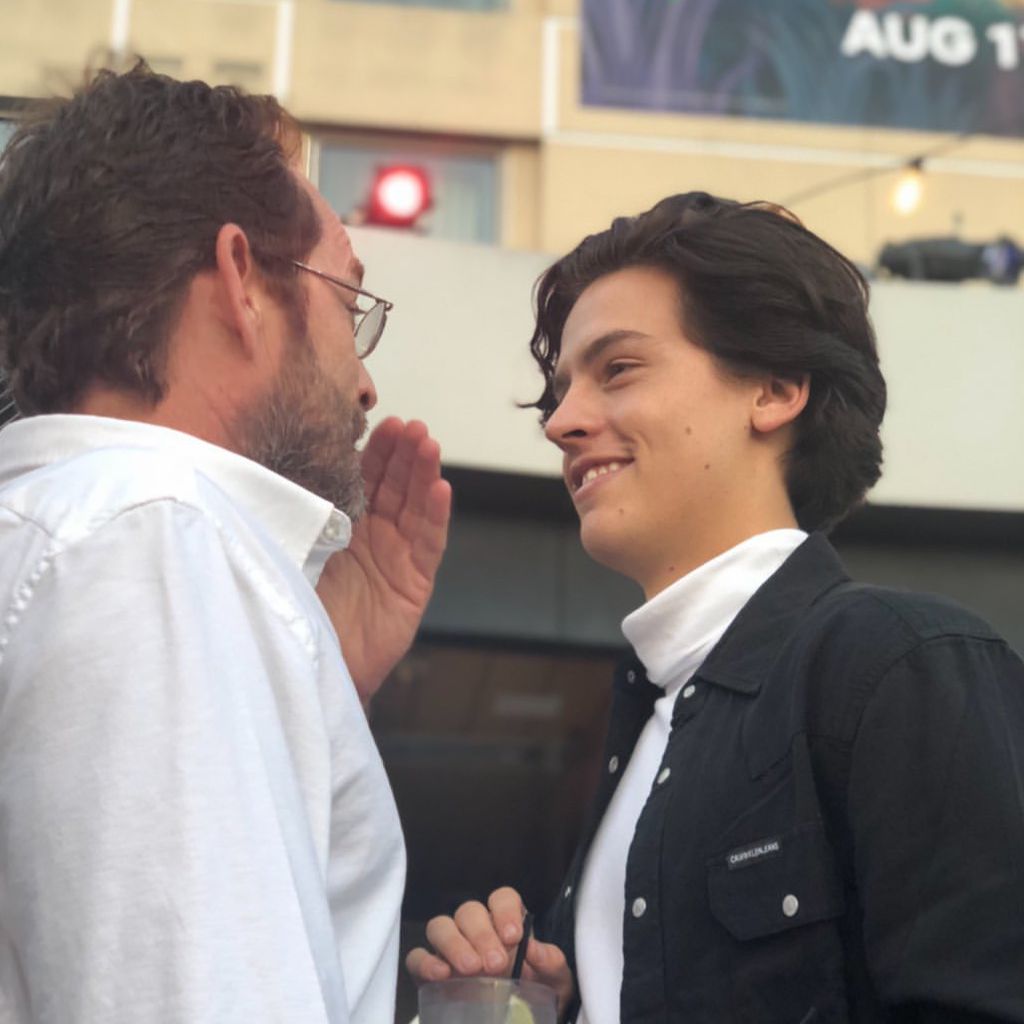 Luke Perry und Cole Sprouse, Schauspieler