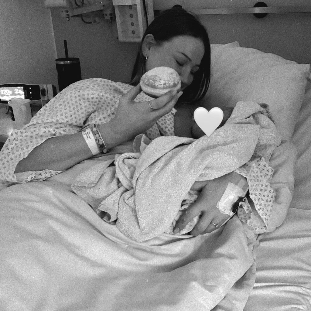 Lulu Lewe und ihr Sohn Lounis Noé, Januar 2026