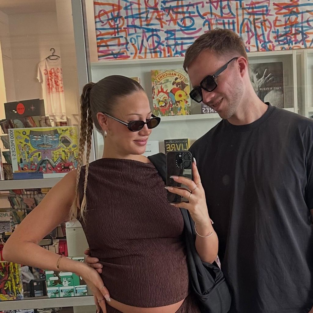 Lulu Lewe und ihr Partner Basti