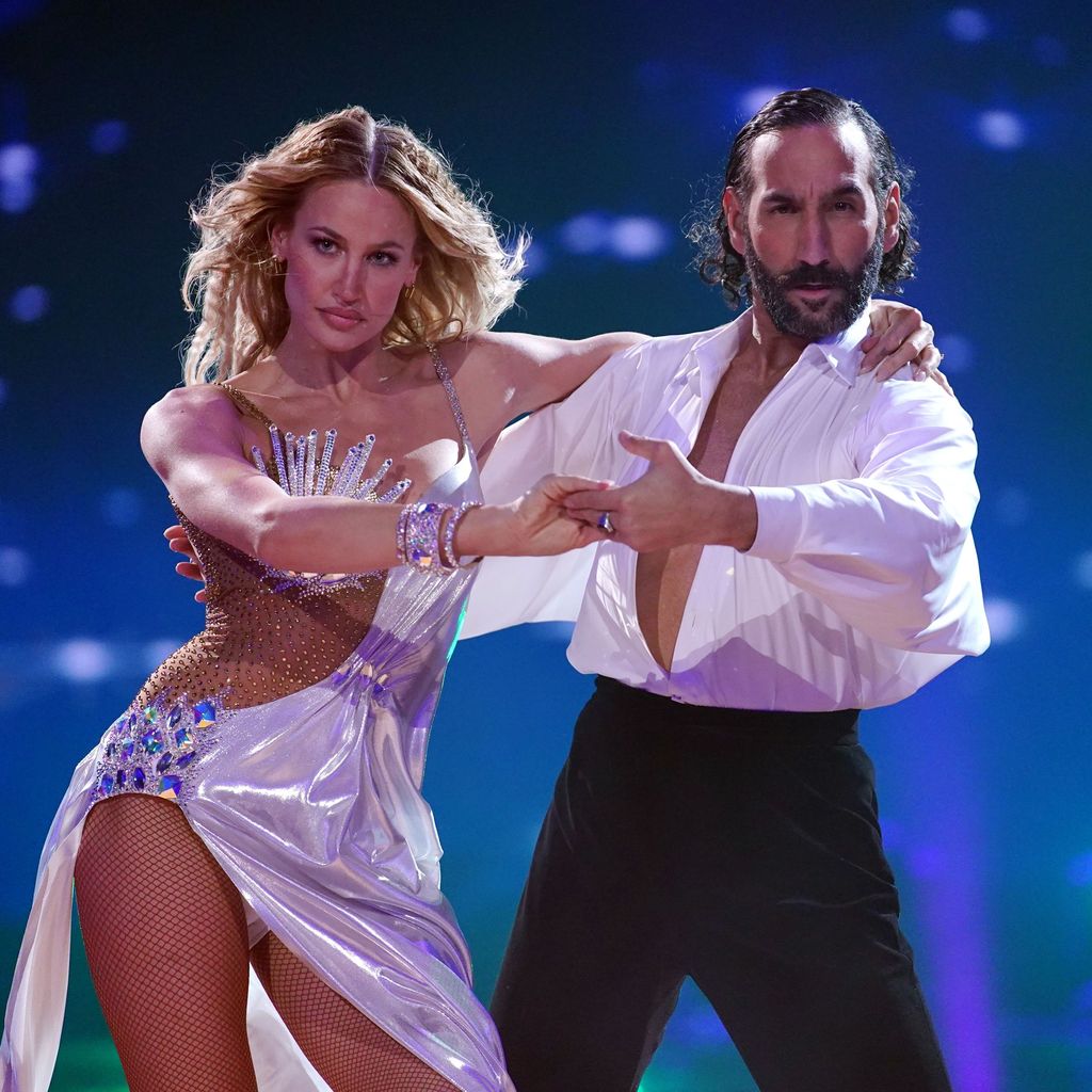 Lulu Lewe und Massimo Sinató bei "Let's Dance"