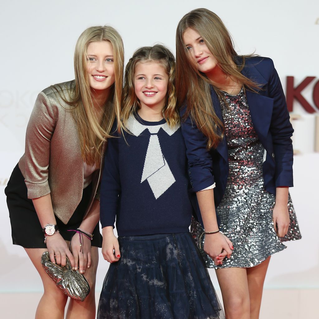 Luna, Emma und Lilly Schweiger, 2013