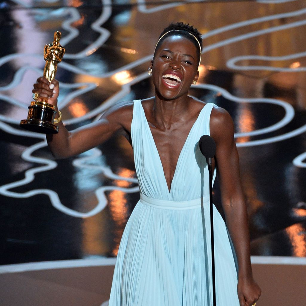 Lupita Nyong'o bei der Verleihung der Oscars 2014