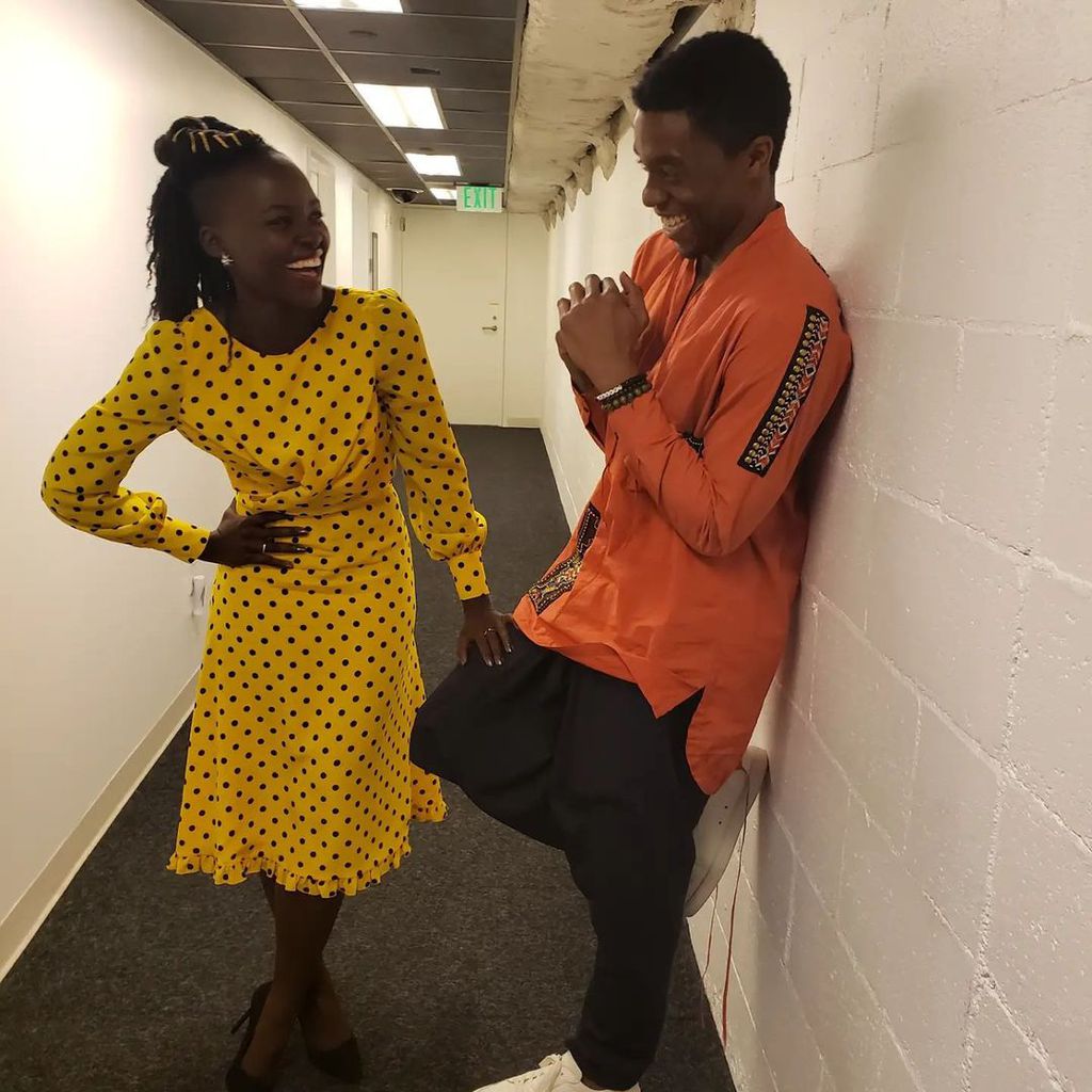 Lupita Nyong'o und Chadwick Boseman