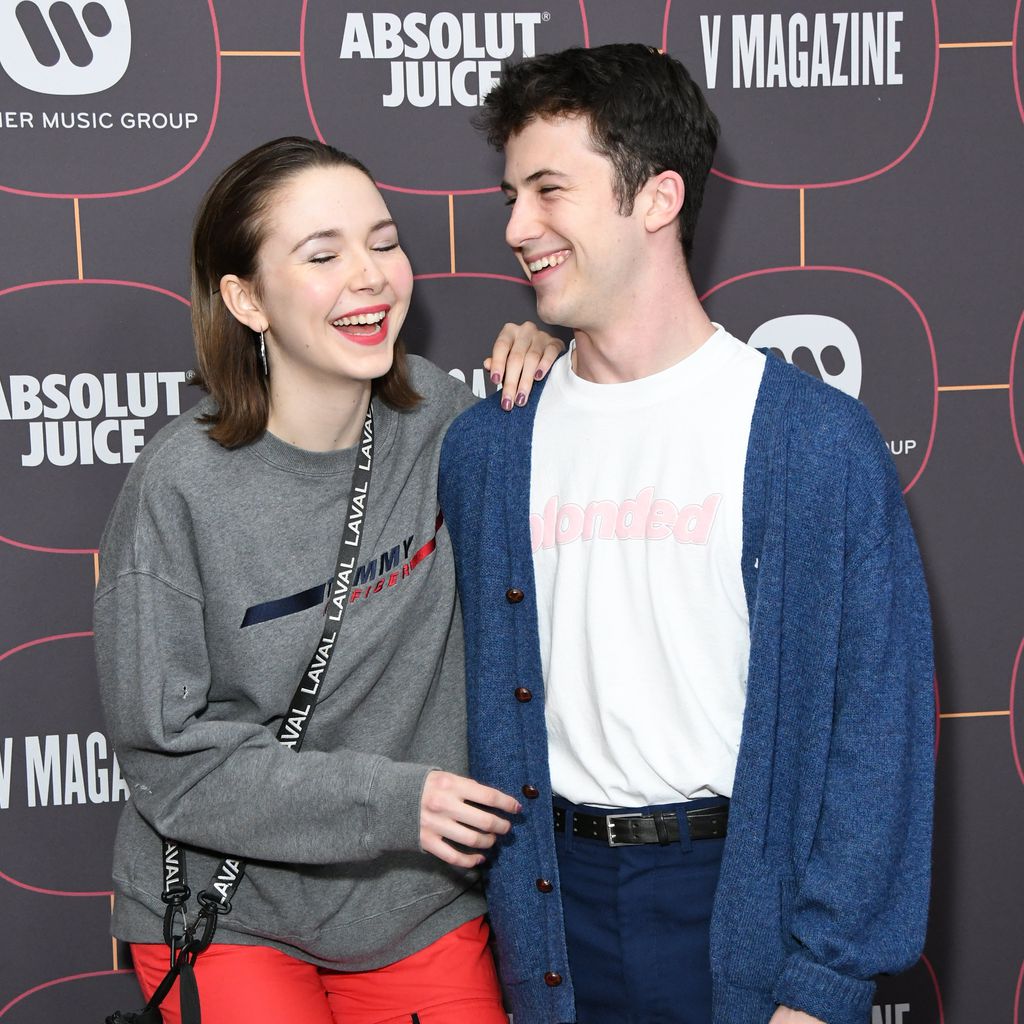 Lydia Knight und Dylan Minnette bei der Warner Music Group Pre-Grammy Party 2020