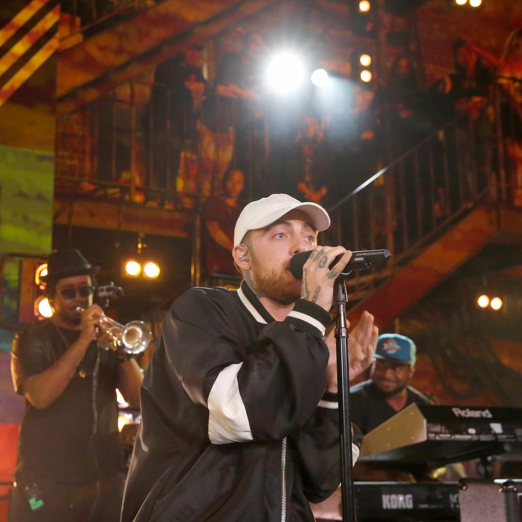 Mac Miller und Band, Los Angeles 2016
