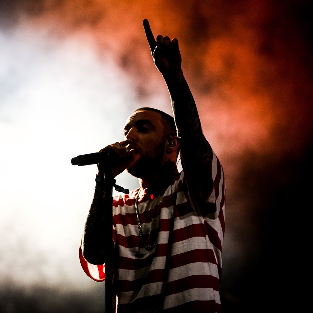 Mac Miller im Oktober 2017 in Los Angeles
