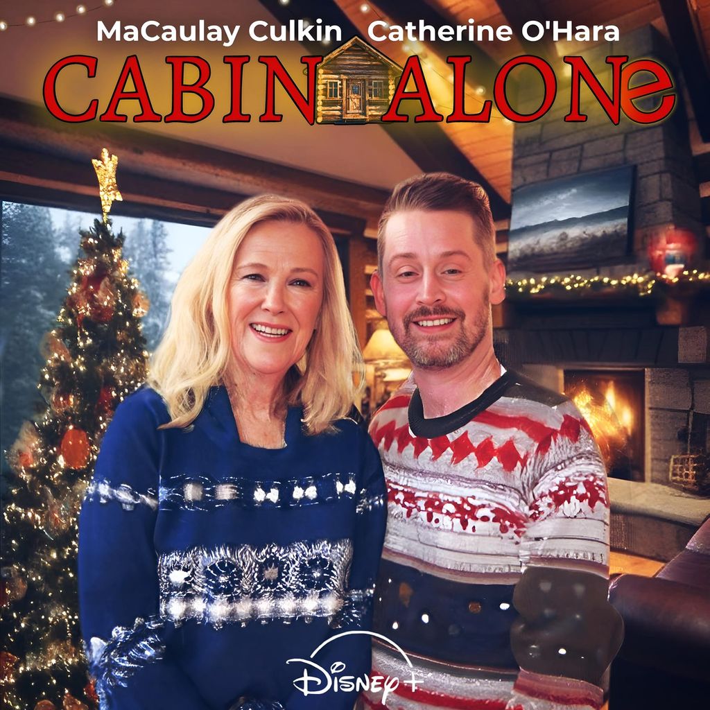 Photoshop-Bild von Macaulay Culkin und Catherine O'Hara, November 2024