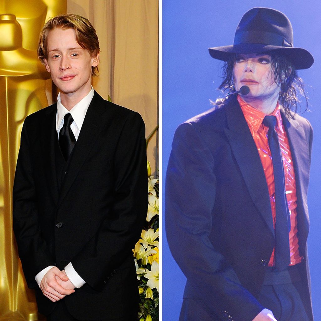 Macaulay Culkin und Michael Jackson
