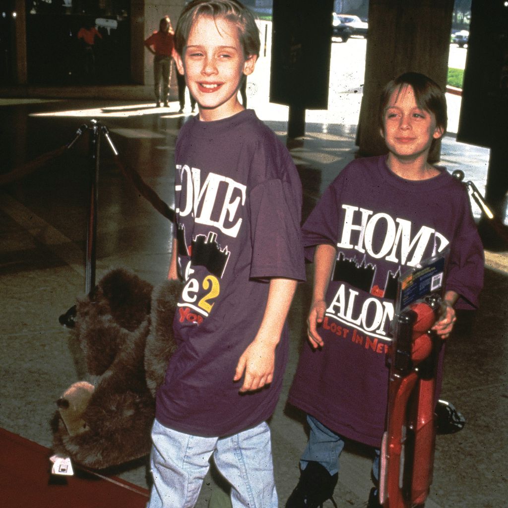 Macaulay und Kieran Culkin in NYC, 1992