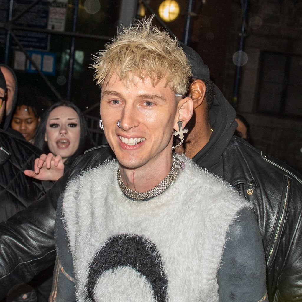 Machine Gun Kelly im April 2024 in New York City
