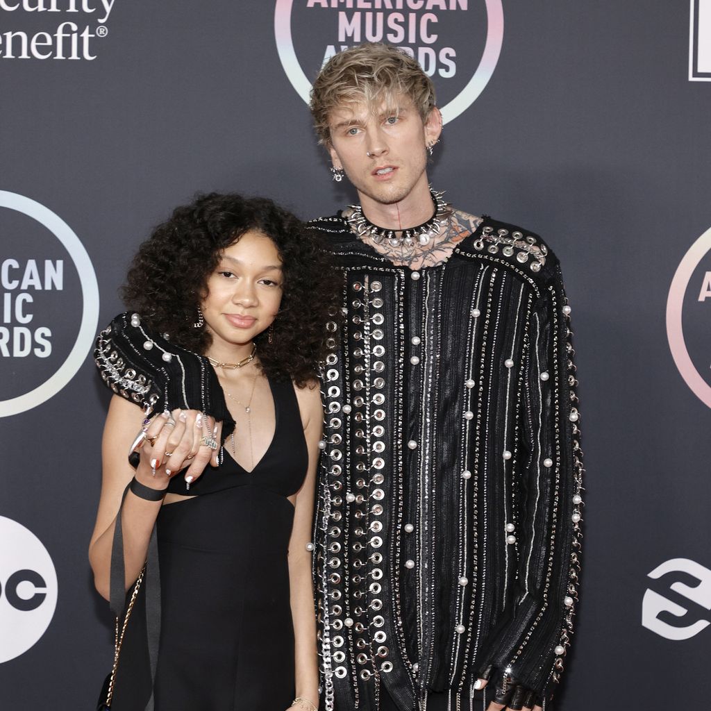 Casie Colson Baker und Machine Gun Kelly im November 2021