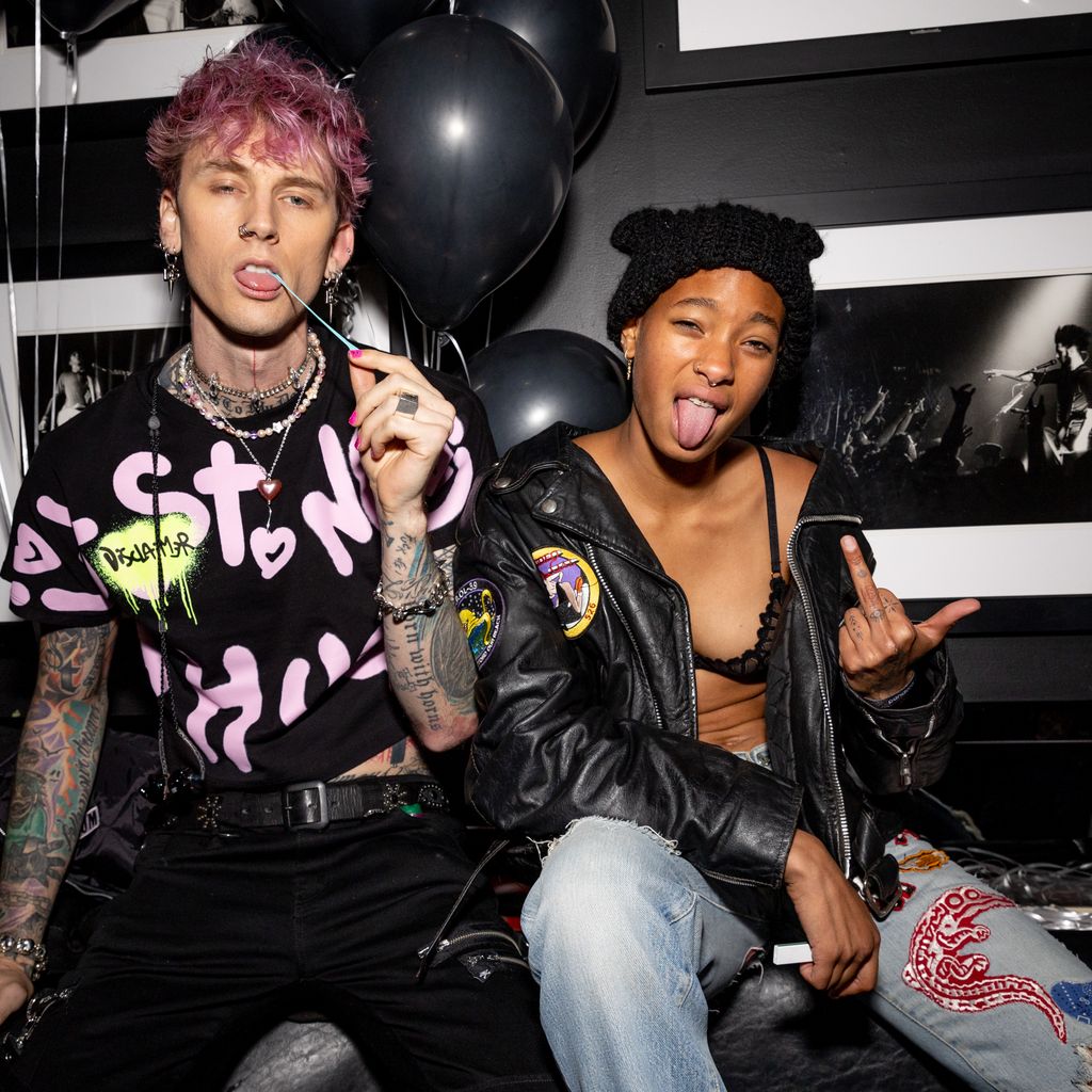 Machine Gun Kelly und Willow Smith im Februar 2022