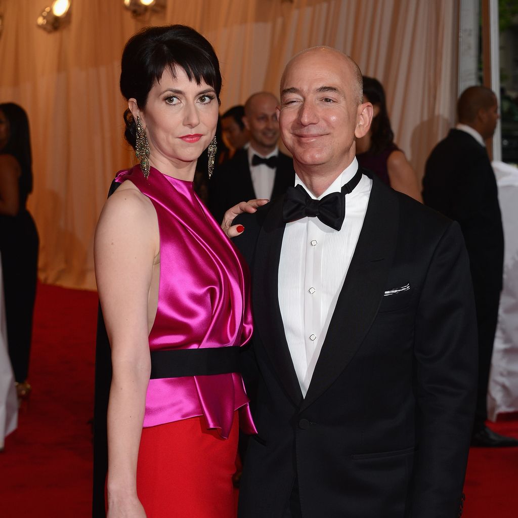MacKenzie Scott und Jeff Bezos im Mai 2012