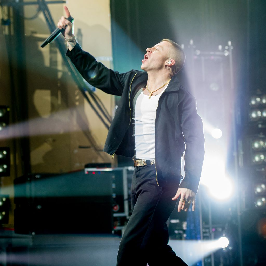 Macklemore bei einem Auftritt in London, April 2018
