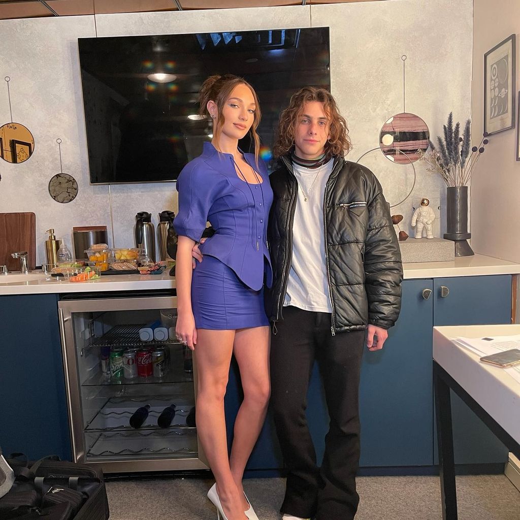 Maddie Ziegler und Eddie Benjamin