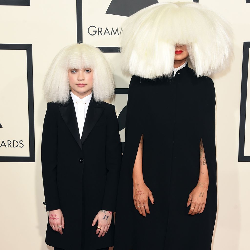 Maddie Ziegler und Sia im Februar 2015