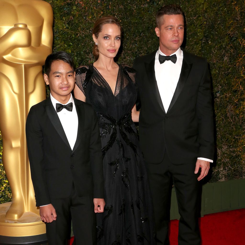 Maddox, Angelina Jolie und Brad Pitt in Hollywood