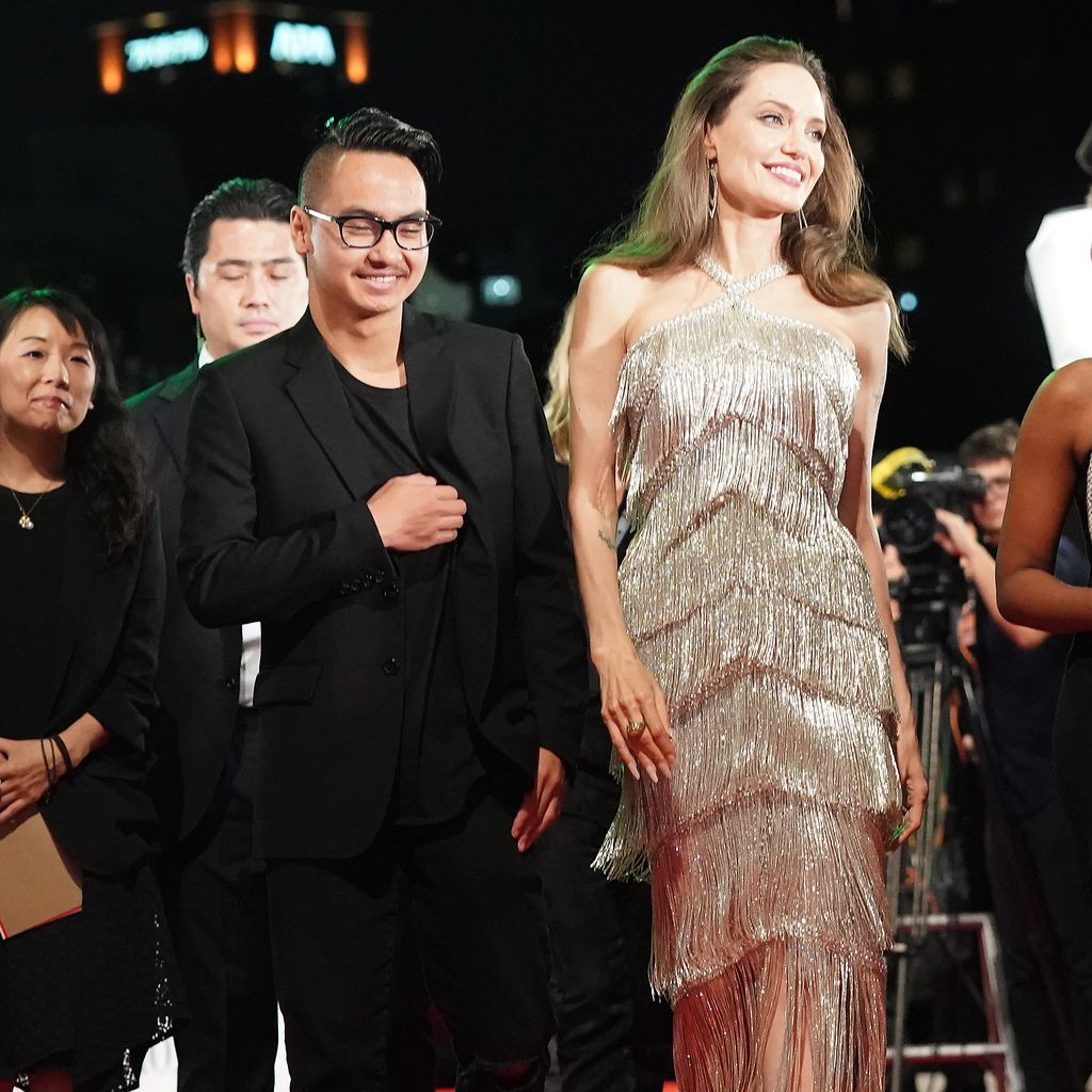 Maddox Jolie-Pitt und Angelina Jolie bei der "Maleficent: Mistress of Evil"-Premiere in Tokio, 2019