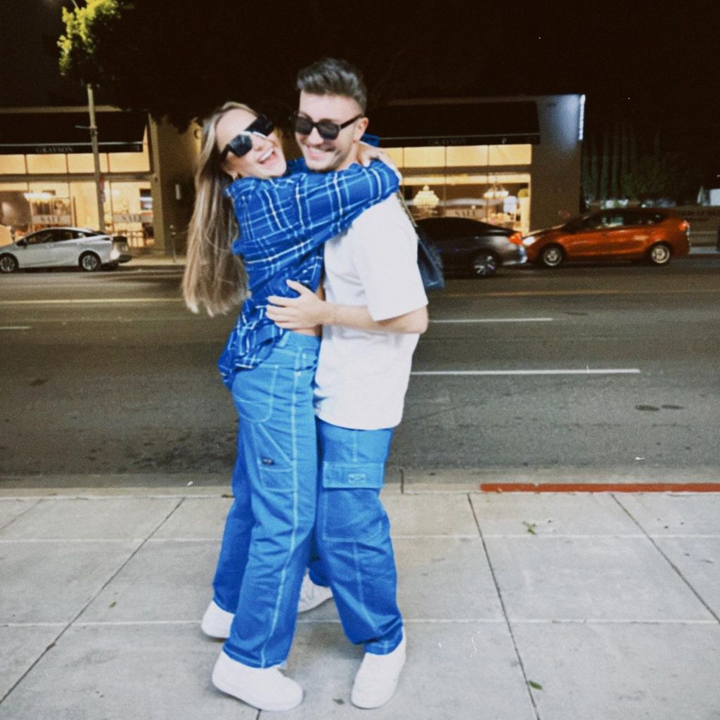 Maddy Nigmatullin mit ihrem Freund Marvin Conen