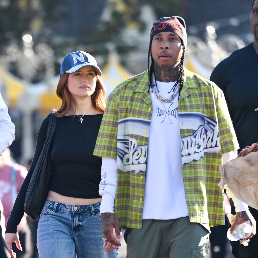 Madelaine Petsch und Tyga im April 2025
