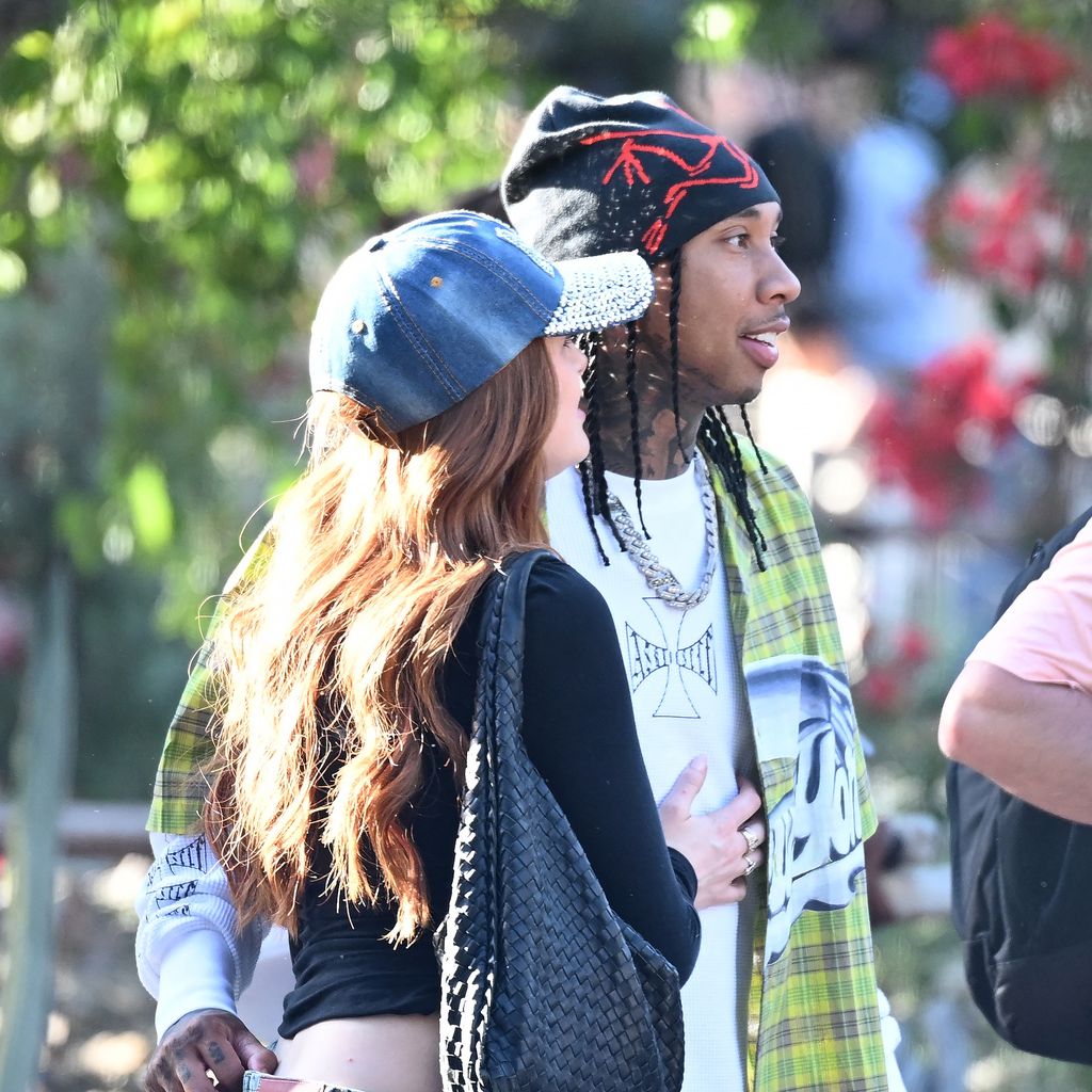 Madelaine Petsch und Tyga im April 2025
