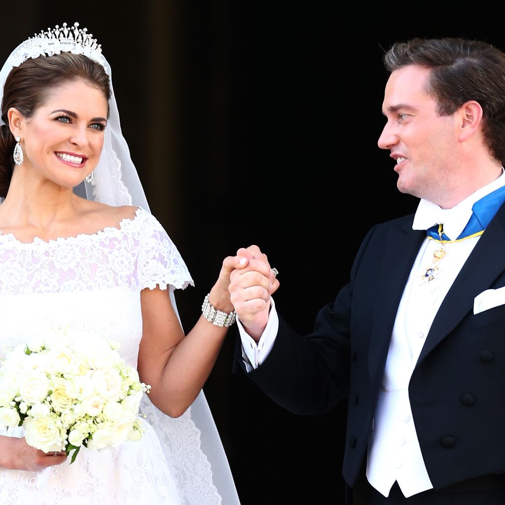 Madeleine von Schweden und Chris O'Neill 2013 an ihrem Hochzeitstag