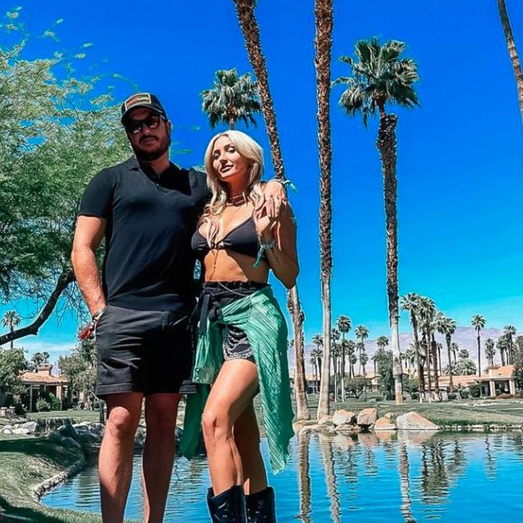 Madison mit seiner Frau Taylor Hasselhoff