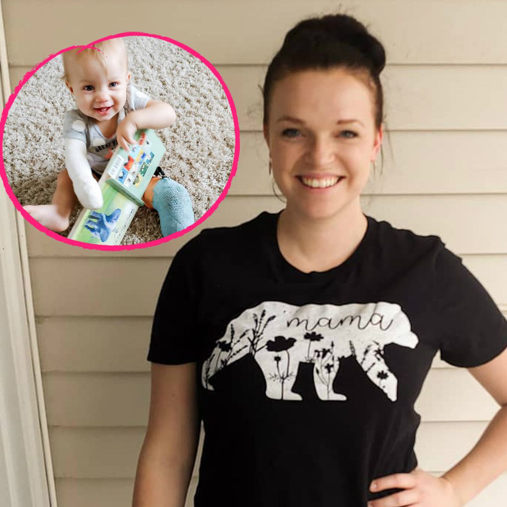 Madison Rose Brown Brush und ihre Tochter Evie