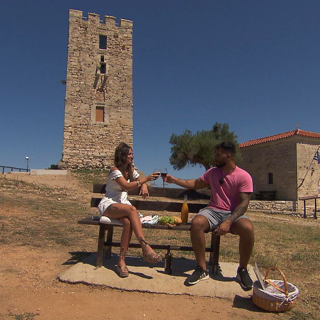 Madleine und Ferhat bei "Ex on the Beach"