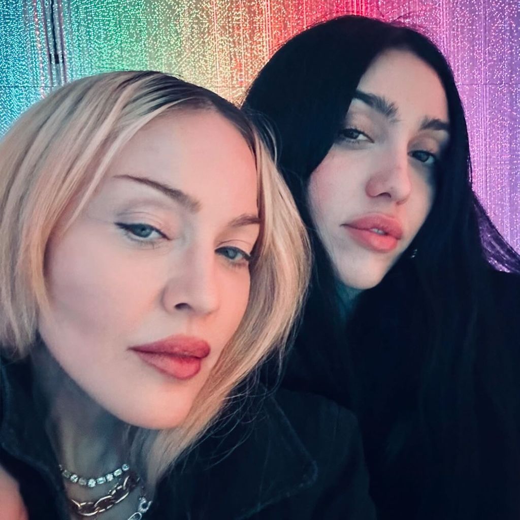 Madonna mit ihrer Tochter Lourdes, Dezember 2024