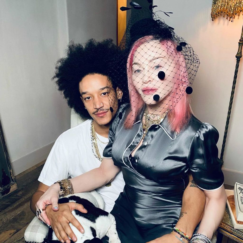 Madonna mit ihrem Freund Ahlamalik Williams