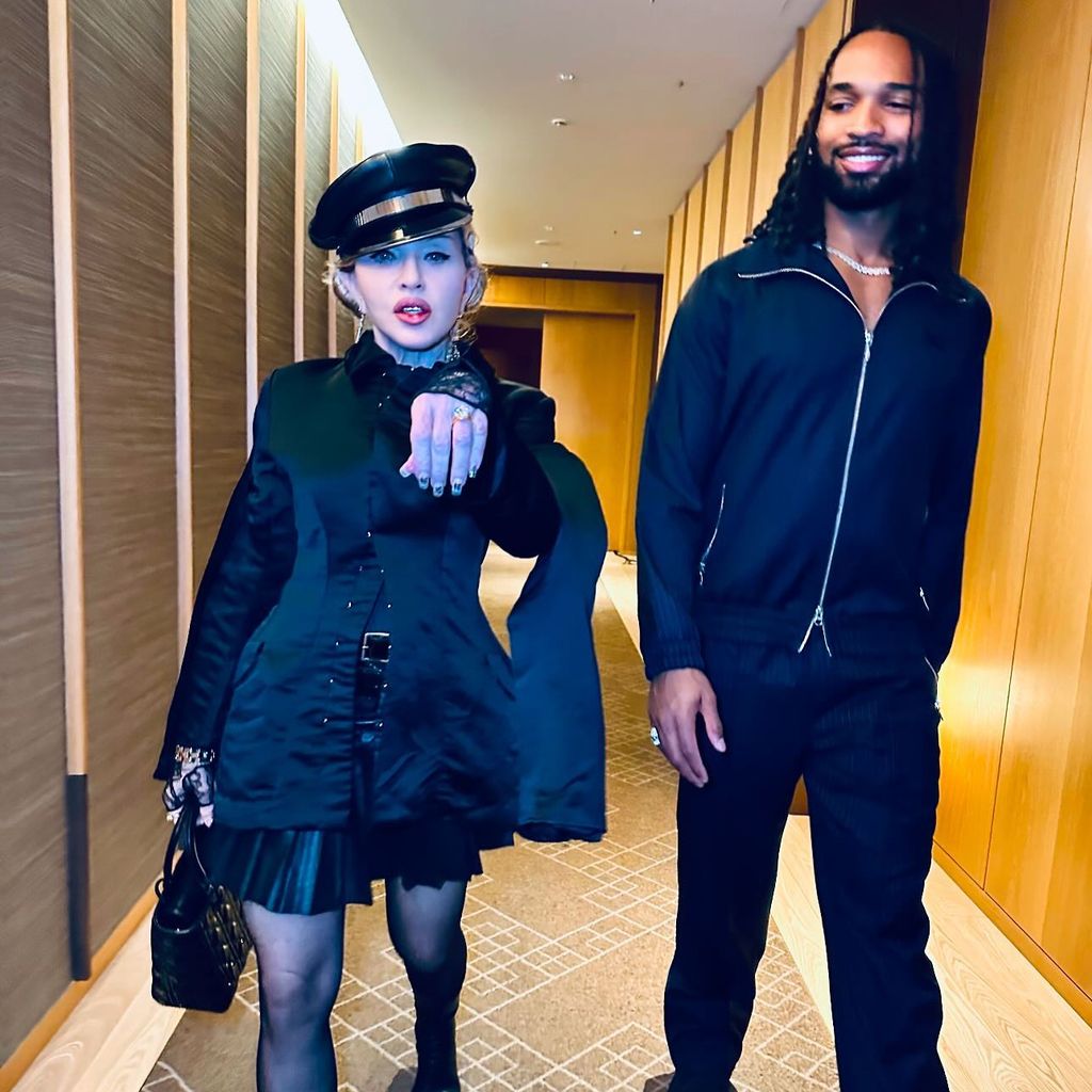 Madonna und Akeem Morris in Tokio, 2025