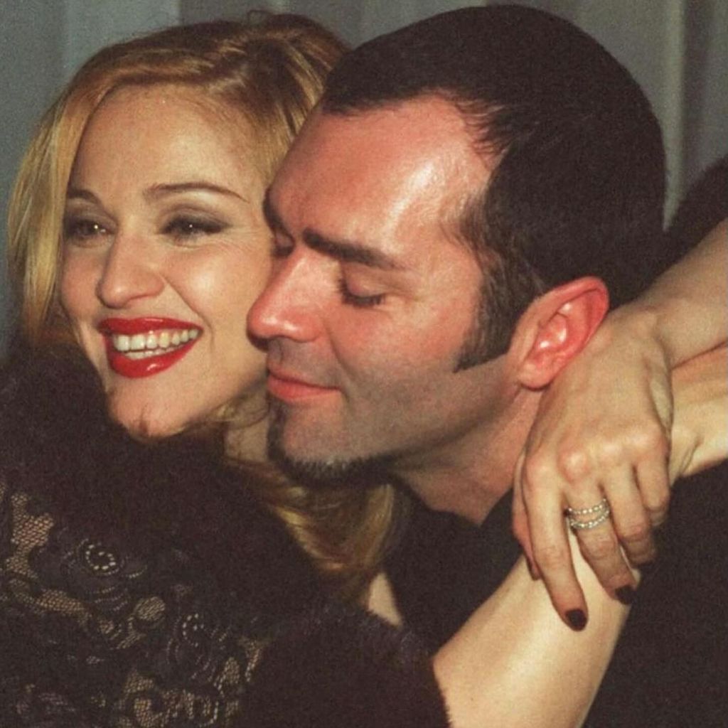 Madonna mit ihrem Bruder Christopher Ciccone
