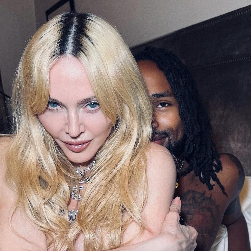 Madonna und Akeem Morris im August 2024