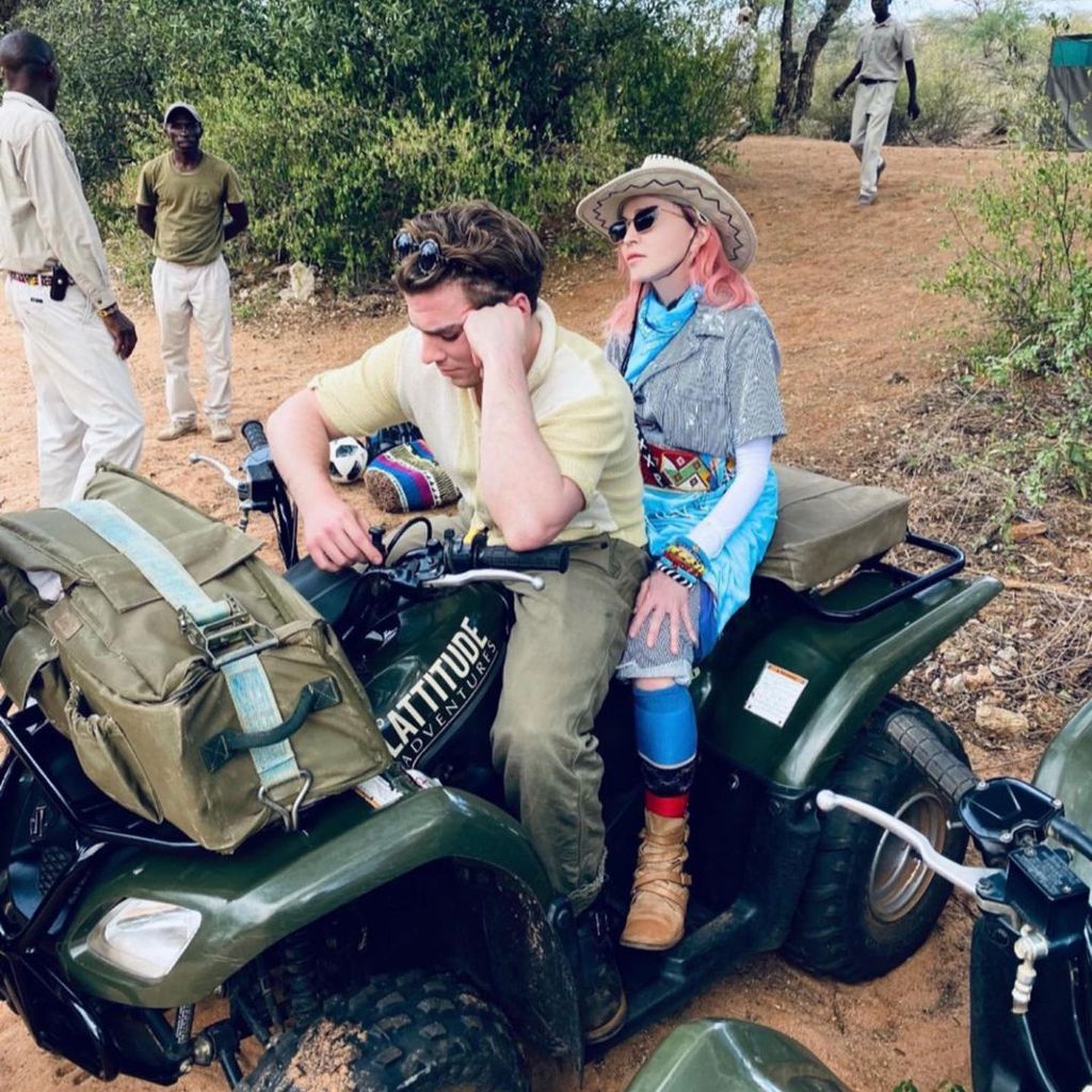 Madonna und ihr Sohn Rocco Ritchie