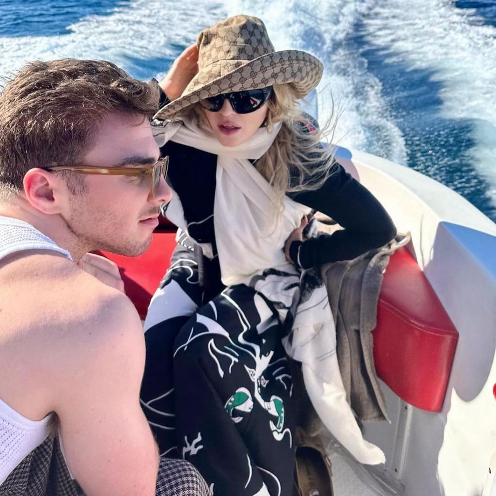 Popstar Madonna und ihr Sohn Rocco