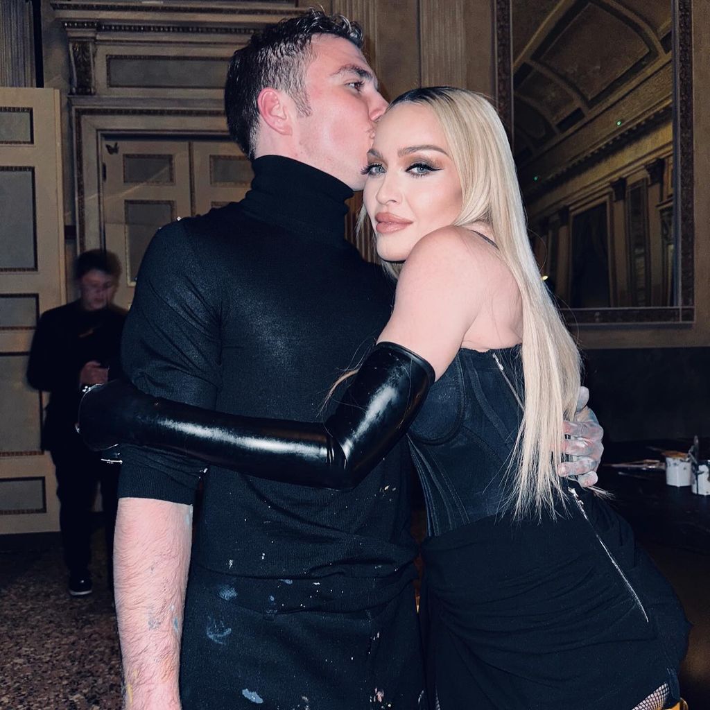 Sängerin Madonna und ihr Sohn Rocco