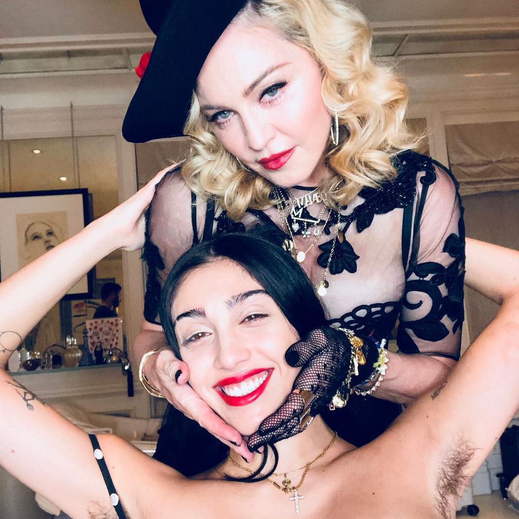 Madonna und ihre Tochter Lourdes Leon