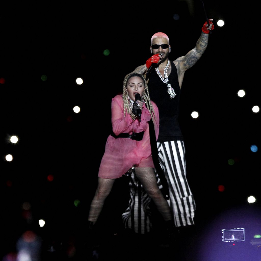 Madonna und Maluma, 2022