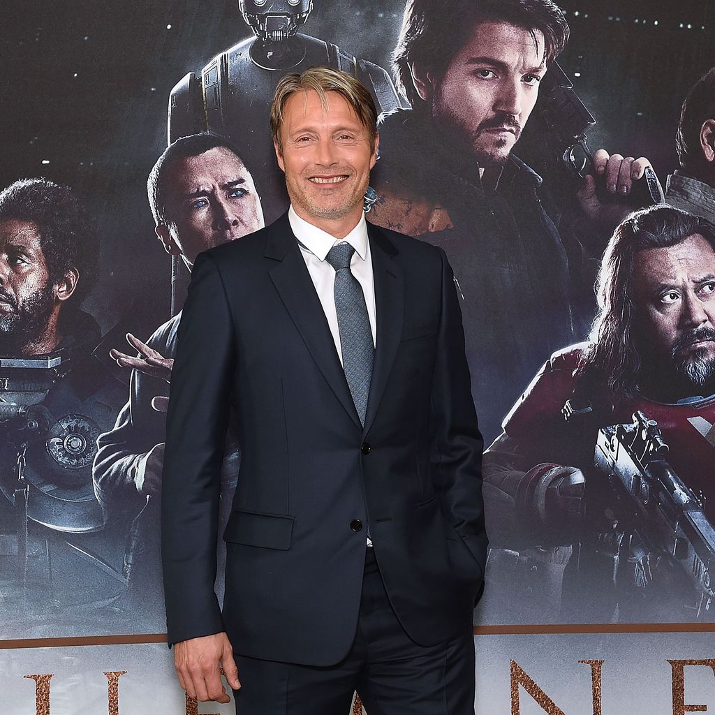 Mads Mikkelsen 2016 bei der Premiere von "Rogue One: A Star Wars Story" in London