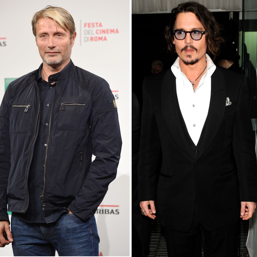 Mads Mikkelsen und Johnny Depp