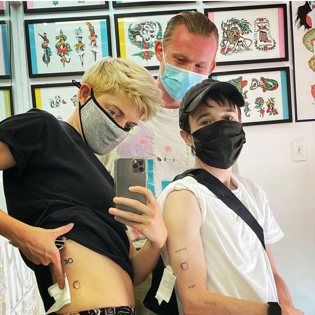 Mae Martin und Elliot Page im August 2021