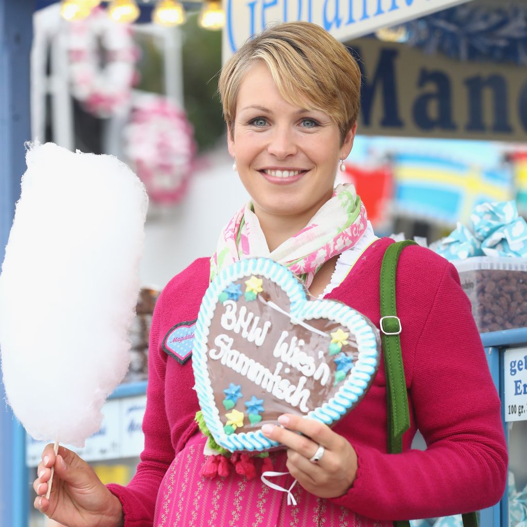 Magdalena Neuner beim Oktoberfest 2016