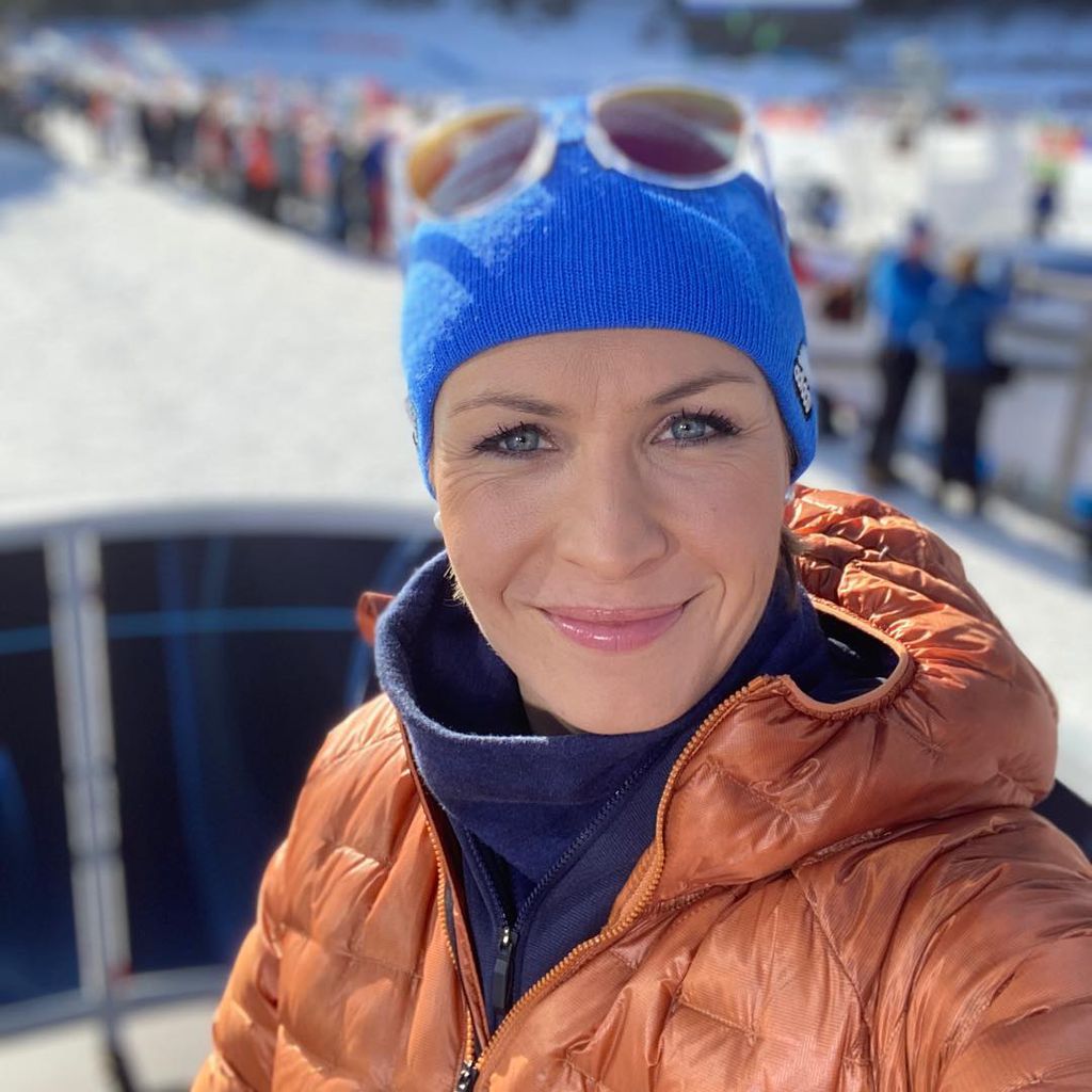 Magdalena Neuner im Januar 2020