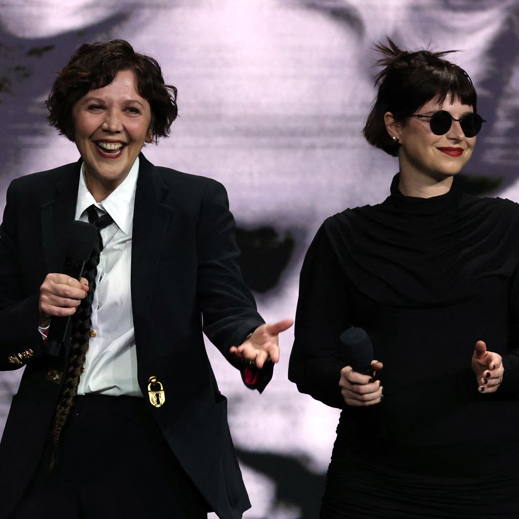 Maggie Gyllenhaal und Jessie Buckley sprechen bei CinemaCon über "The Bride" in Las Vegas